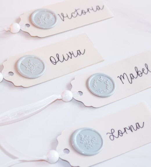 place setting cards