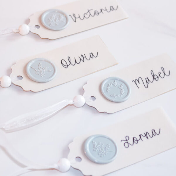 place setting cards